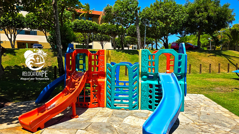 Marulhos Resort 403E | Flat Vista Piscinas em Muro Alto