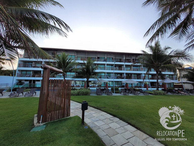 Porto Beach - Flat de Luxo com 4 quartos à beira mar - Porto