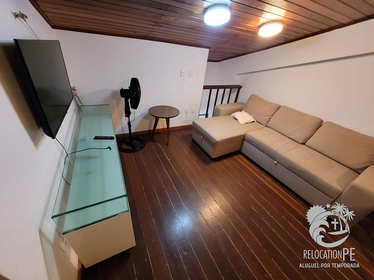 Porto Beach - Flat de Luxo com 4 quartos à beira mar - Porto