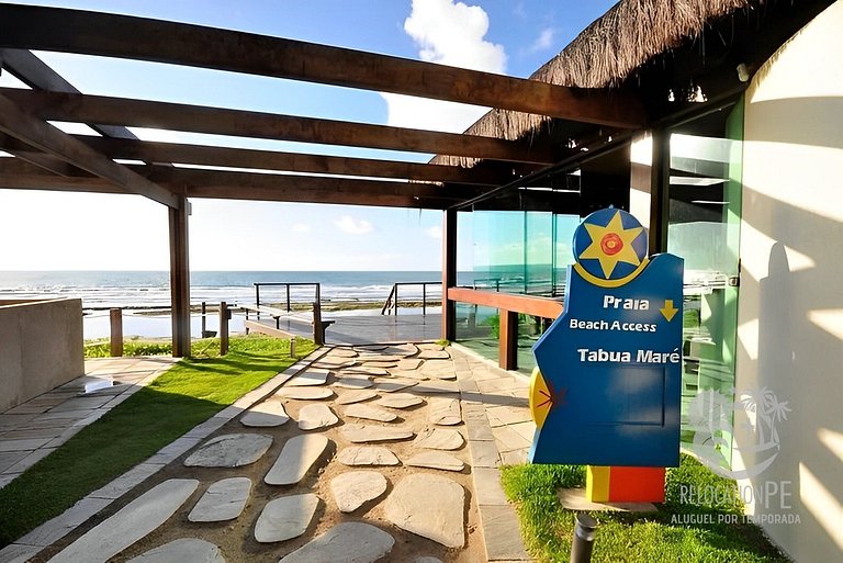 Marulhos Resort 403E | Flat Vista Piscinas em Muro Alto
