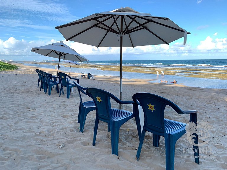 Marulhos Resort 403E | Flat Vista Piscinas em Muro Alto