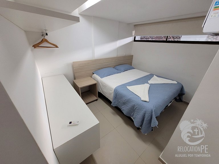 Flat à Beira-Mar em Porto de Galinhas | Porto Beach Residenc