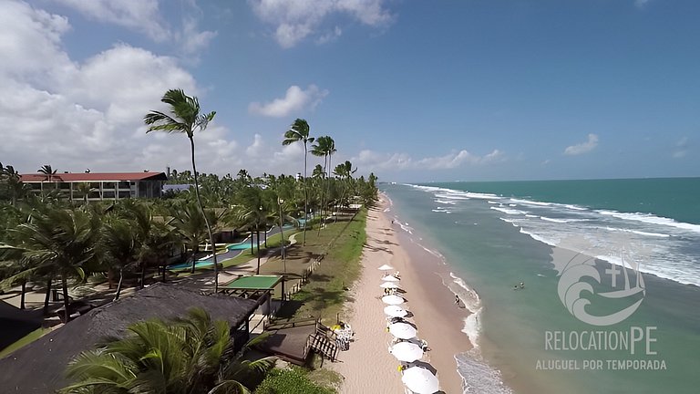 Marulhos Resort 403E | Flat Vista Piscinas em Muro Alto