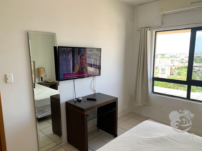 Excelente Flat no condomínio Metropolis - Ilha do Leite | 11
