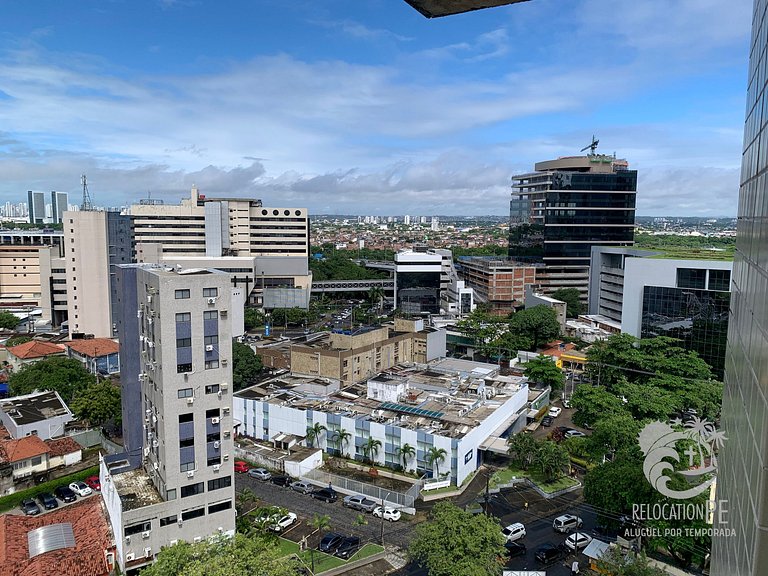 Excellent Flat in cond. Metrópolis - Ilha do Leite