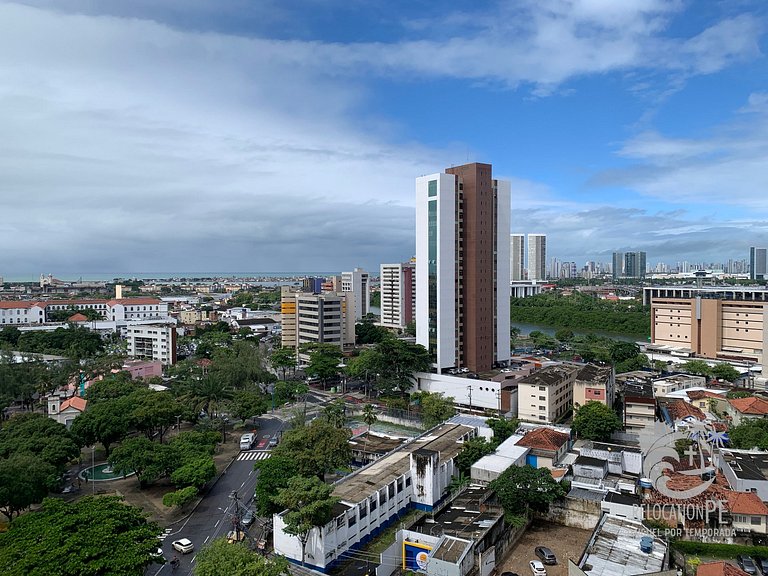 Excellent Flat in cond. Metrópolis - Ilha do Leite