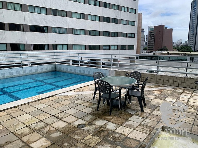 Excelente Flat - 2 quartos no condomínio Metropolis | 1106