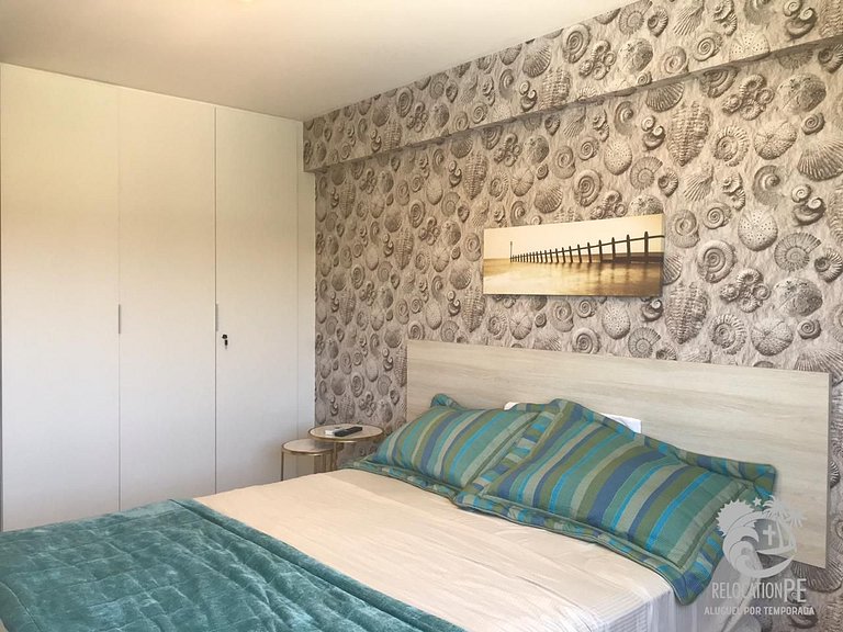 La Fleur Polinésia - Flat Luxo para 8 pessoas - Muro Alto |