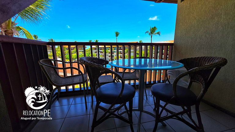 Marulhos Resort 403E | Flat Vista Piscinas em Muro Alto