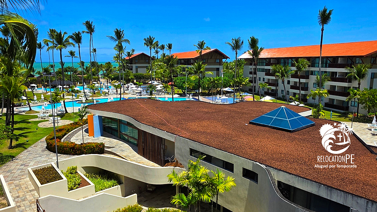 Marulhos Resort 403E | Flat Vista Piscinas em Muro Alto