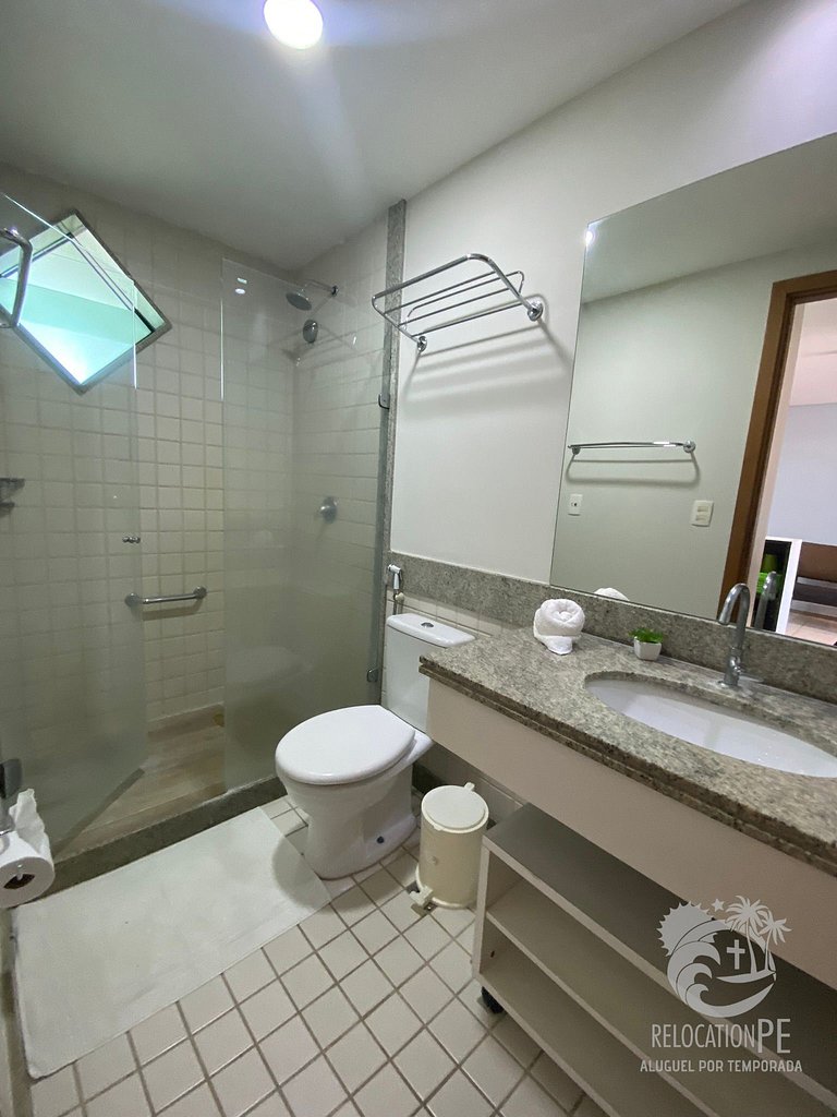 Marulhos Resort 403E | Flat Vista Piscinas em Muro Alto