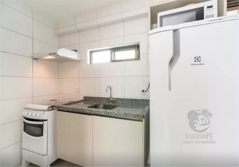 Flat de 2 quartos no Beach Class Conselheiro | BCC 605