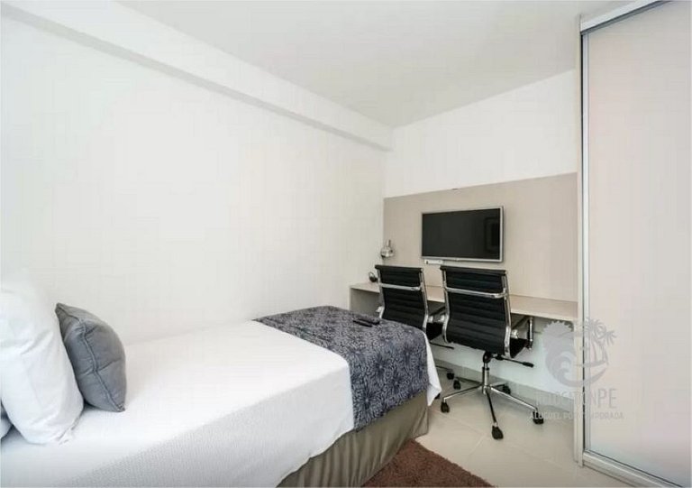 Beach Class Conselheiro 605 | Elegante Flat 2 Quartos