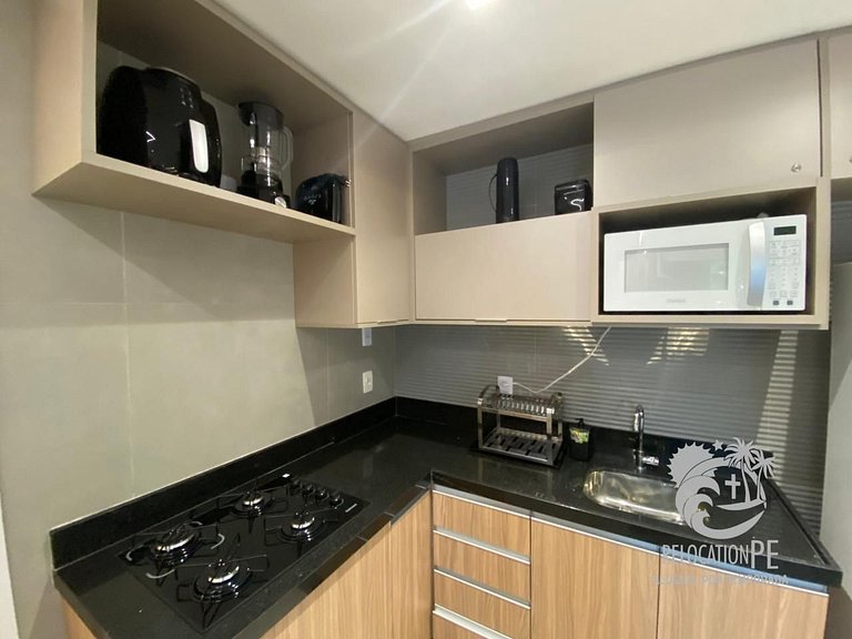 Porto Beijupirá Exclusive 05 | Flat Charmoso no Centro de Po