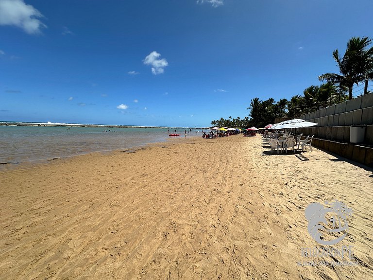 Ekoara Residence A405 | Apartamento Duplex Sky Pé na Areia e