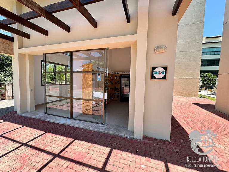 Ekoara Residence A405 | Apartamento Duplex Sky Pé na Areia e