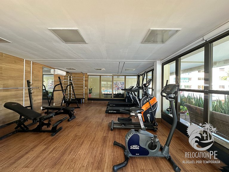 Ekoara Residence A405 | Apartamento Duplex Sky Pé na Areia e