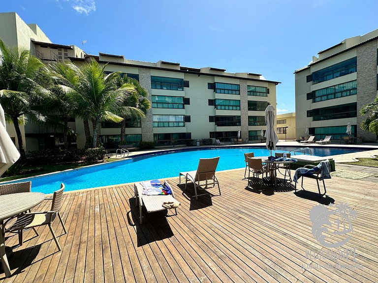 Ekoara Residence A405 | Apartamento Duplex Sky Pé na Areia e