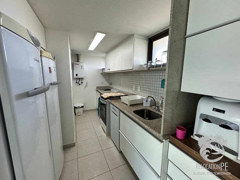 Ekoara Residence A405 | Apartamento Duplex Sky Pé na Areia e
