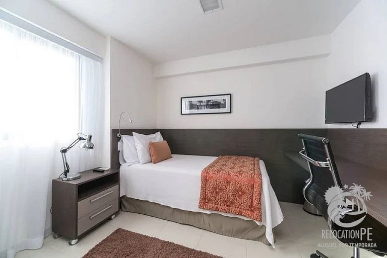 Beach Class Conselheiro - Luxury flat on the 24th floor in B