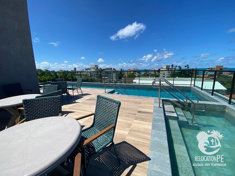 Hermoso apartamento en Porto de Galinhas en Beijupirá