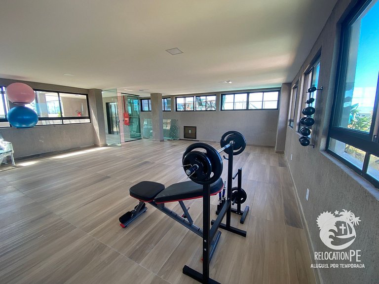 Porto Beijupirá Exclusive 05 | Flat Charmoso no Centro de Po