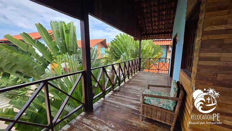 Village 3 | Casa com 4Q Hidromassagem em Carneiros