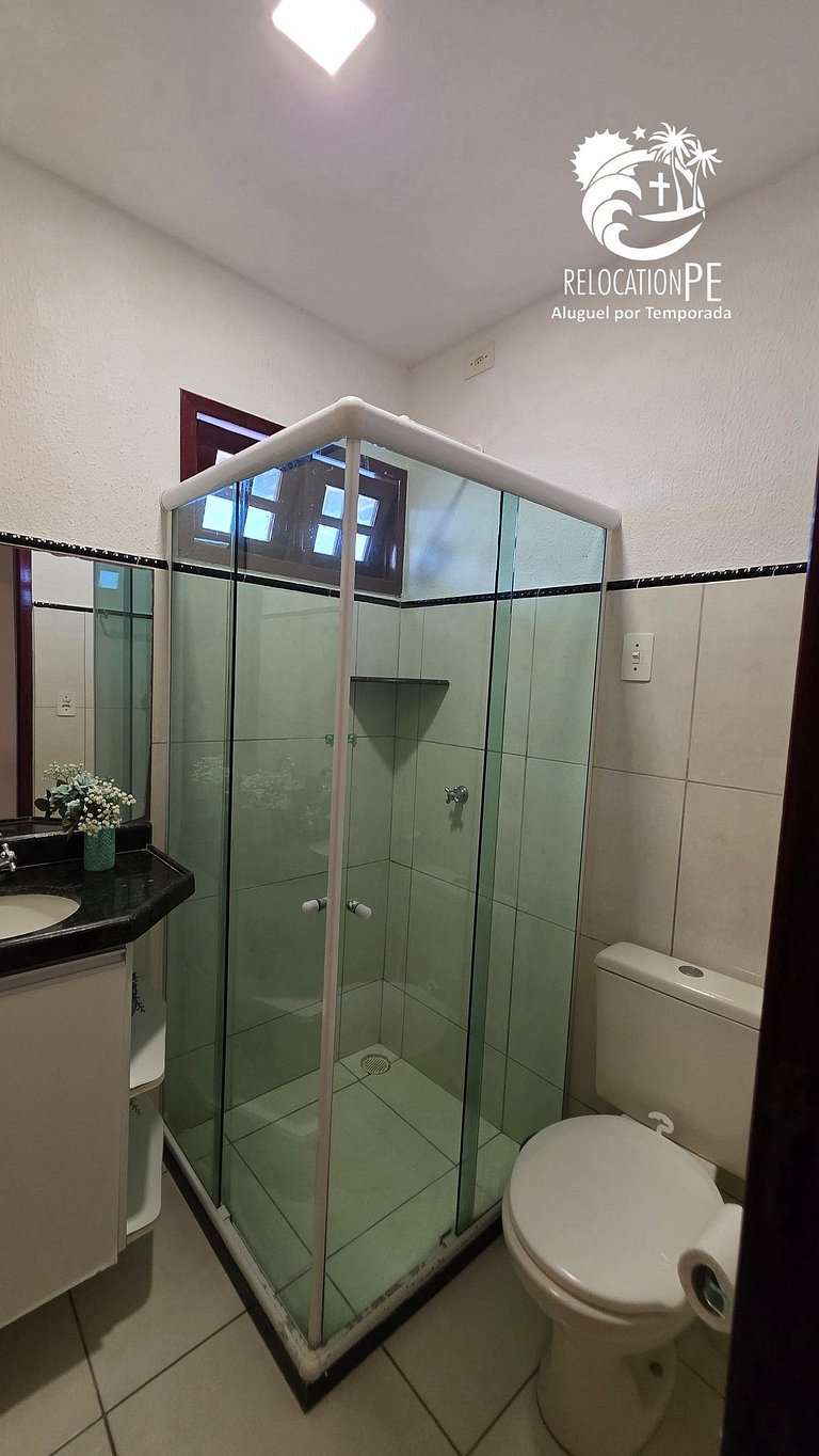 Village 3 | Casa com 4Q Hidromassagem em Carneiros