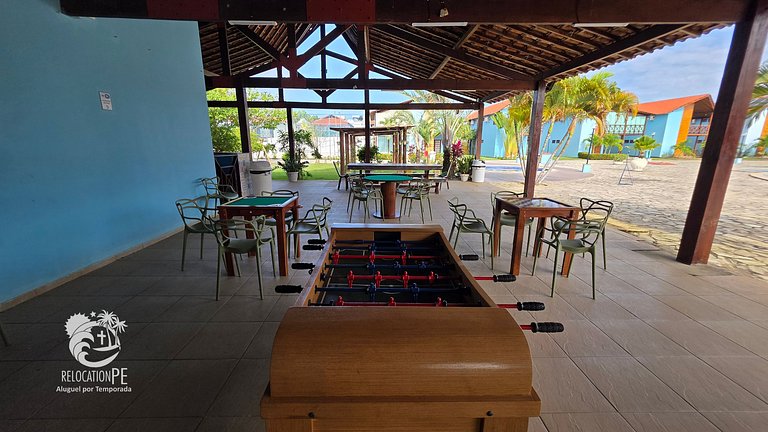 Village 3 | Casa com 4Q Hidromassagem em Carneiros