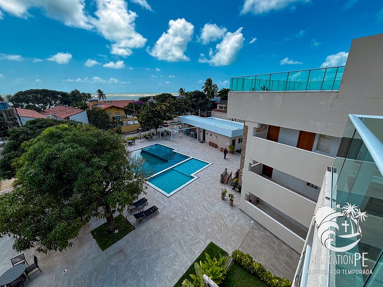 Studio com Vista para o Mar | Serrambi Beach Flats 213