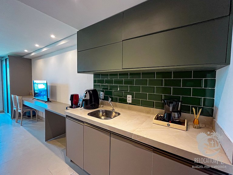 Studio com Vista para o Mar | Serrambi Beach Flats 213