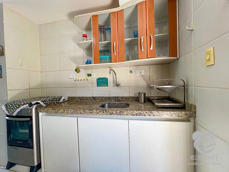 Casa com 2 quartos a 50m do mar no Merepe Residence - Porto