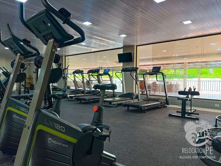 Flat 2 Suítes | Beach Class Muro Alto 2302 by RelocationPE