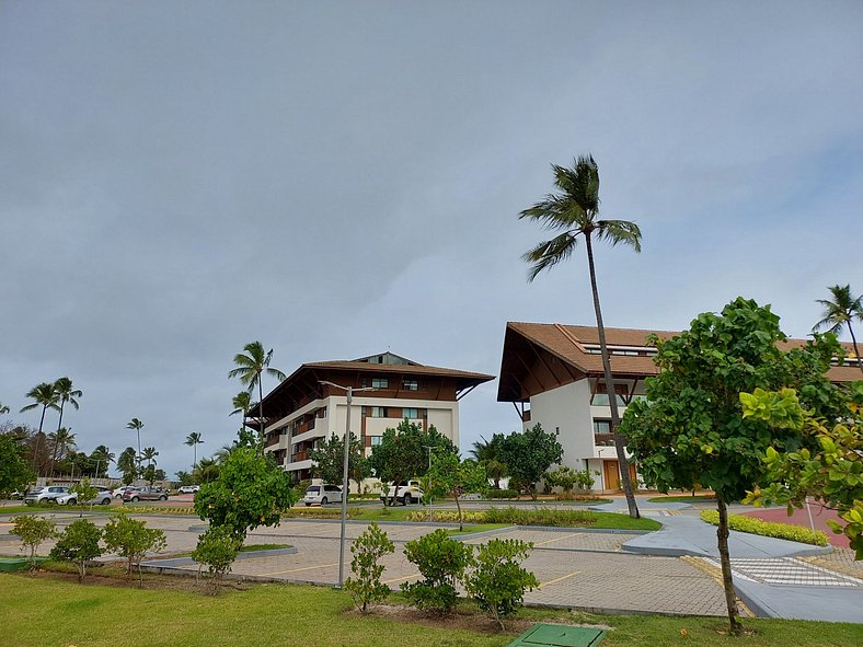 Flat 108 - Royal - Cupe Beach Living Resort 3 qts com Varand